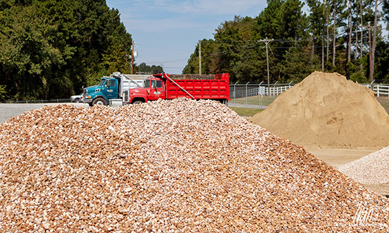 Bulk Sand, Rock, & Lime Sales